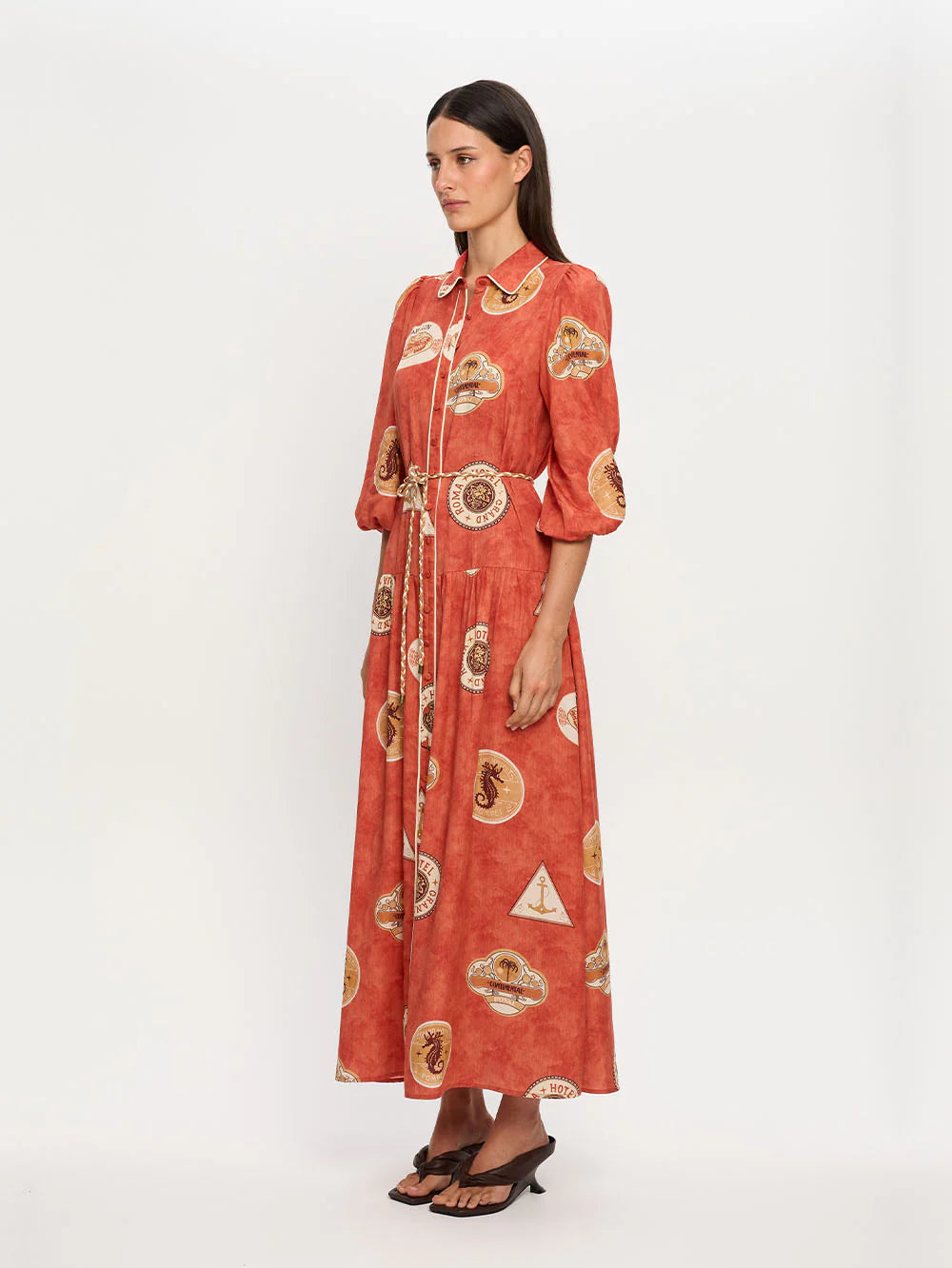 Vacanza Maxi Dress - Red