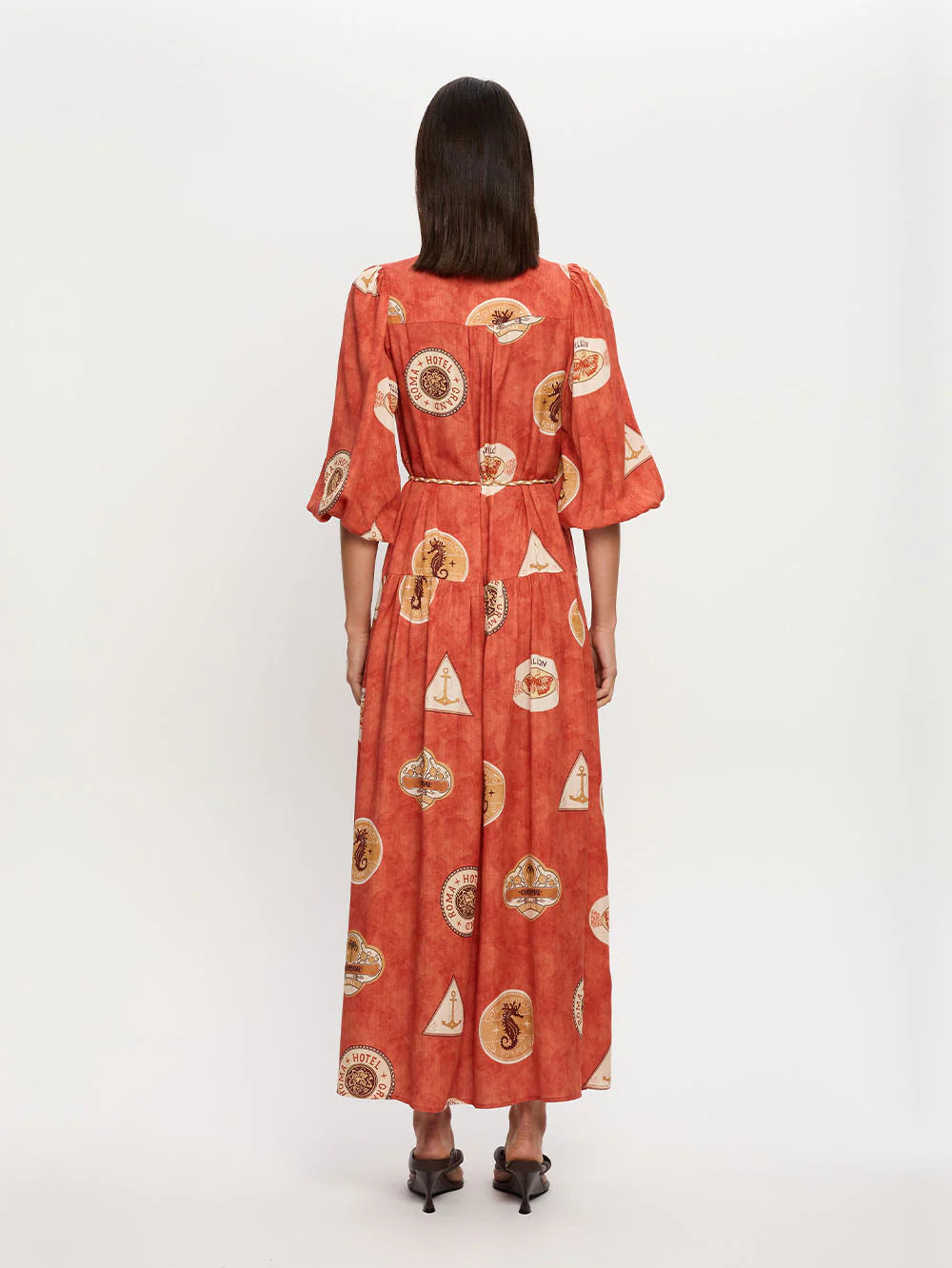 Vacanza Maxi Dress - Red