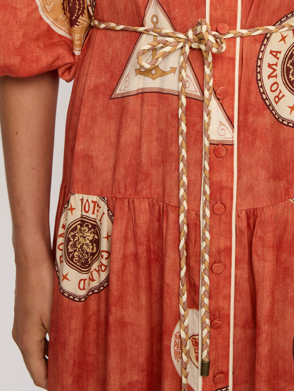 Vacanza Maxi Dress - Red