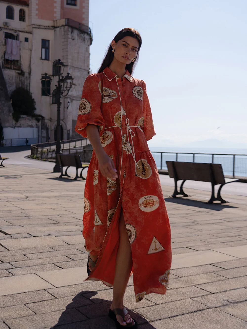 Vacanza Maxi Dress - Red