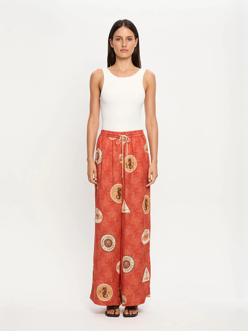 Vacanza Pant - Red