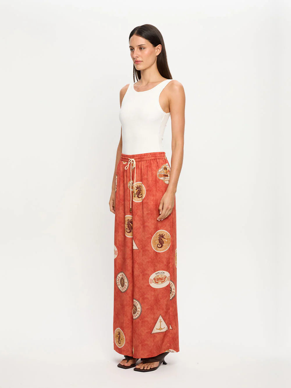 Vacanza Pant - Red
