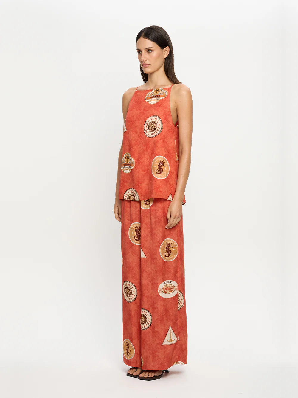 Vacanza Top - Red