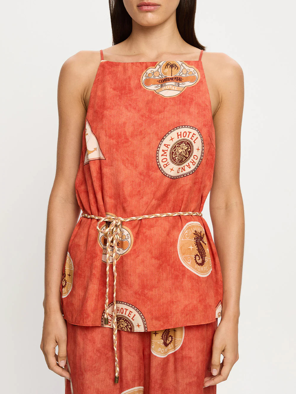 Vacanza Top - Red