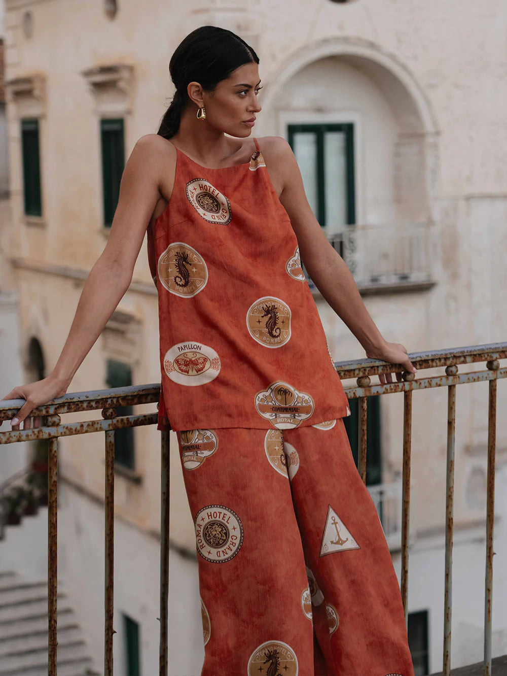 Vacanza Top - Red