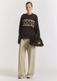 Supercross Knit - Chocolate