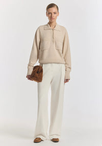 Duplicity Wool Knit - Oat Marle