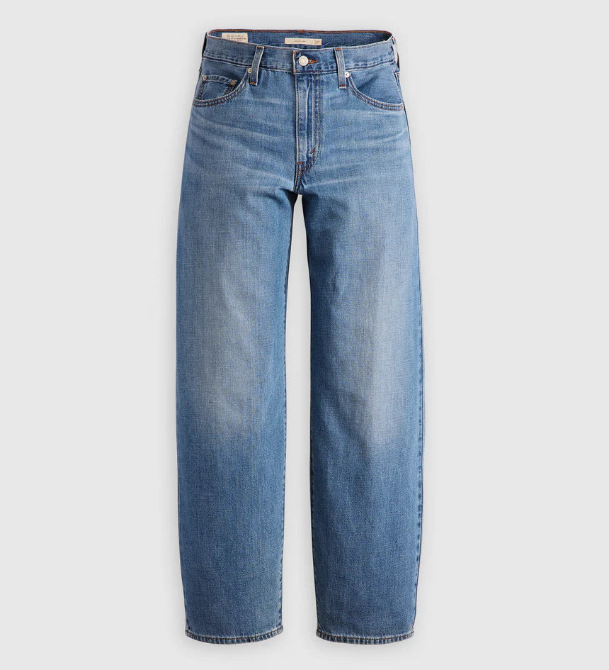 Baggy Dad Jeans - Heavy Check