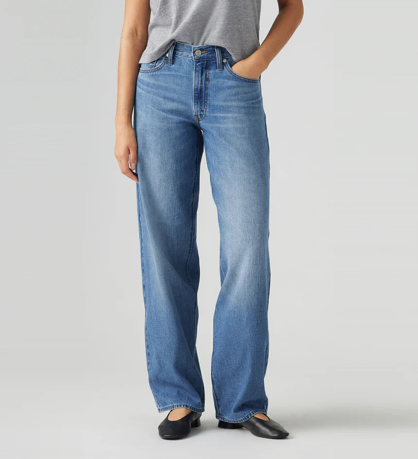 Baggy Dad Jeans - Heavy Check