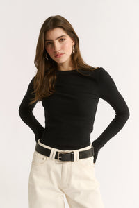 Carina Classic Long Sleeve - Black