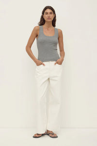 Boyfriend Jean - Vintage White