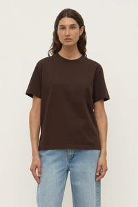 Womens Organic Base Tee - Ganache