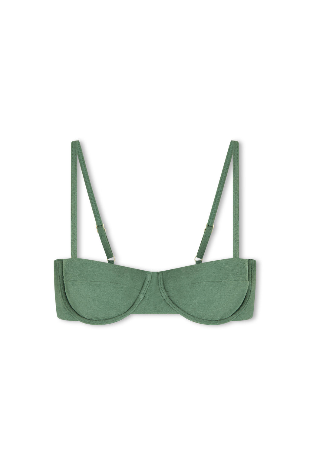 Eucalyptus Textured Balconette Bra Cup