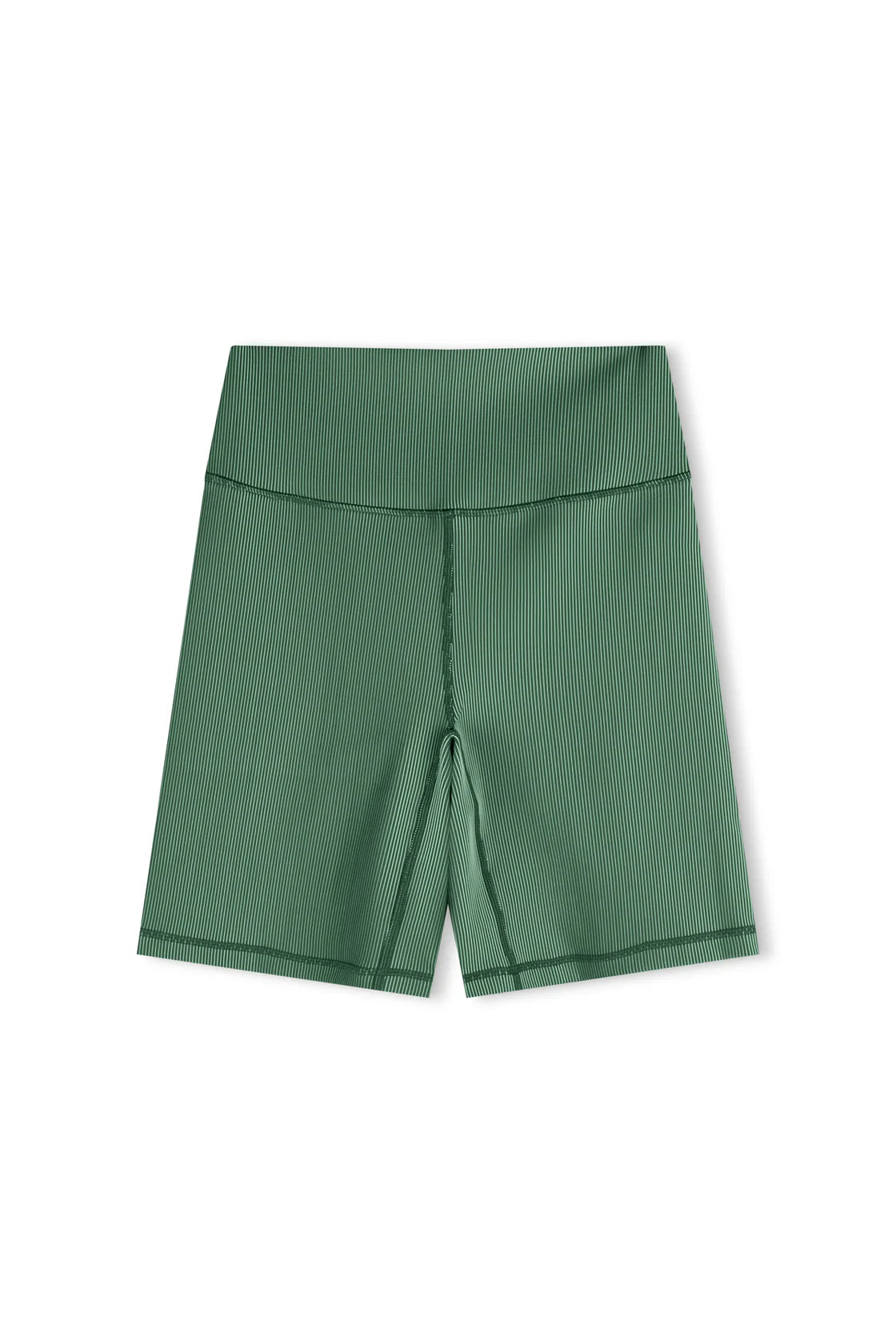 Tallow Green Stripe Rib 7" Bike Short