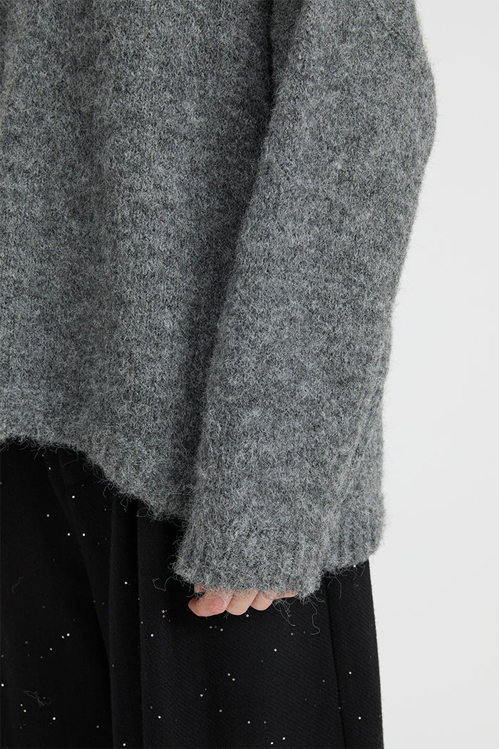 Rosmunda Sweater - Charcoal