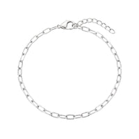 Lily Chain Bracelet - Silver