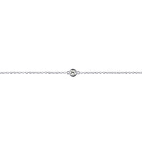 Hannah Bezel Bracelet - Silver