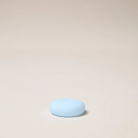 Frosted Glass Holder Small - Blue