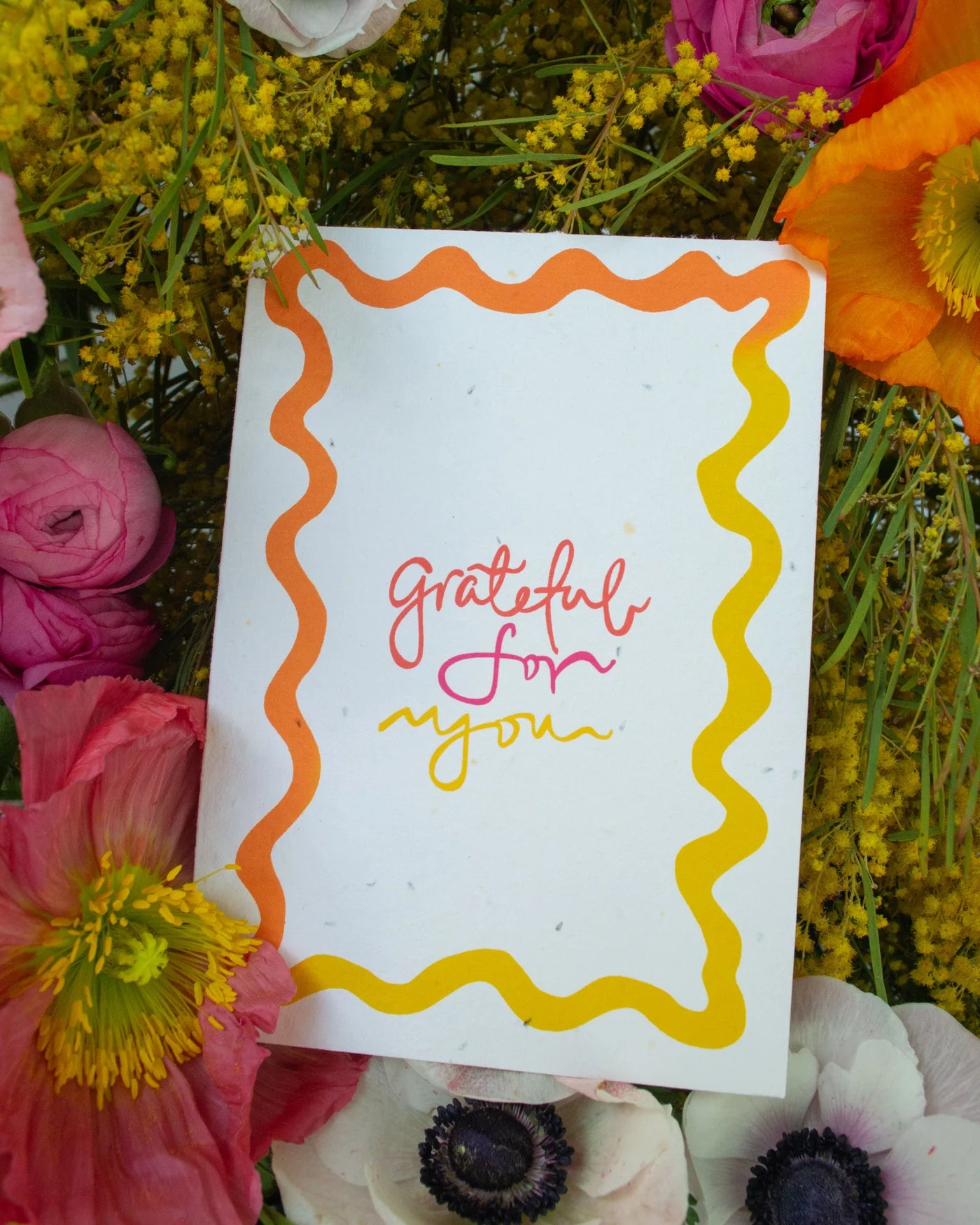 Grateful For You Card