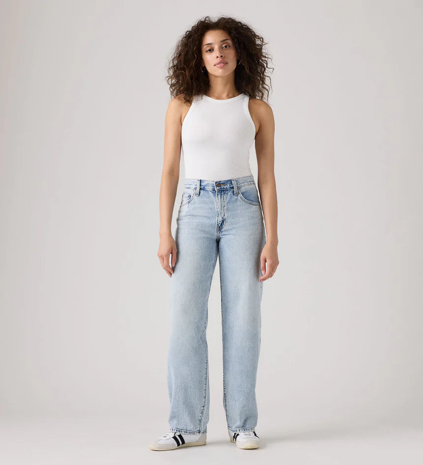 Baggy Dad Jeans - Fan Flare