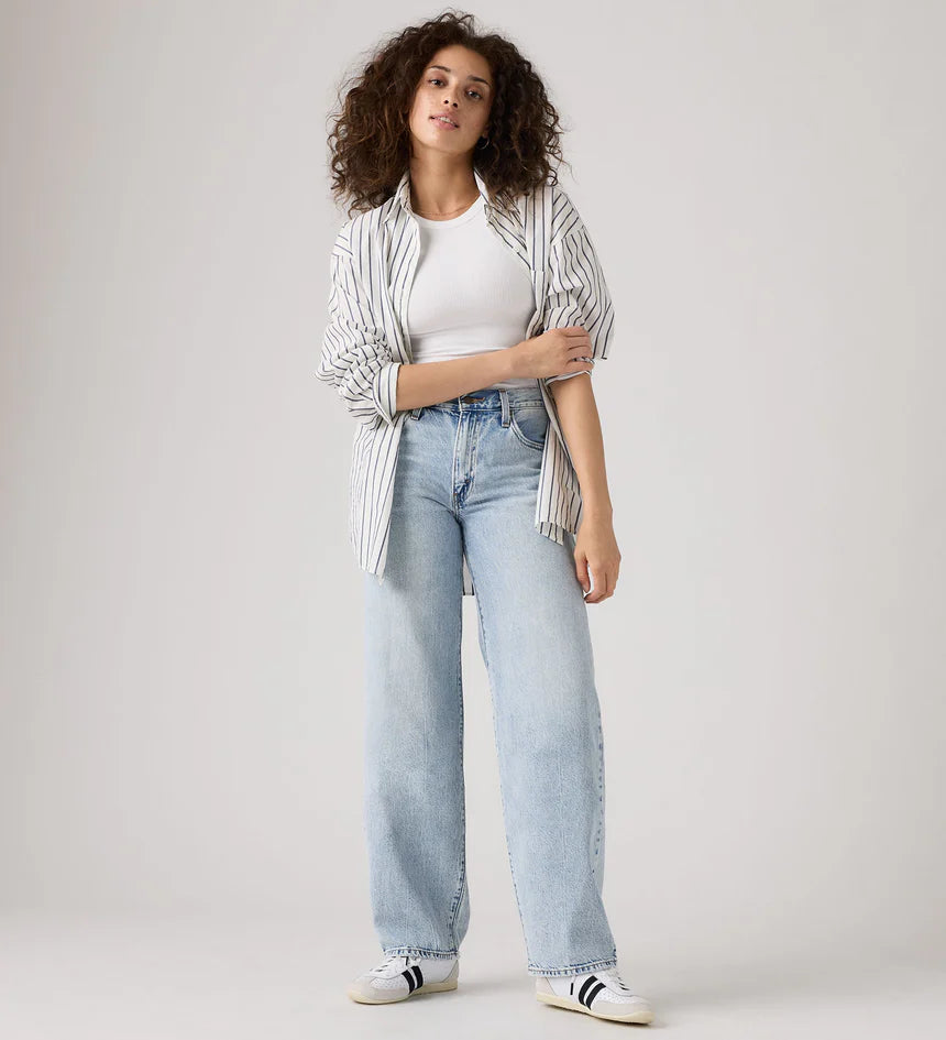 Baggy Dad Jeans - Fan Flare