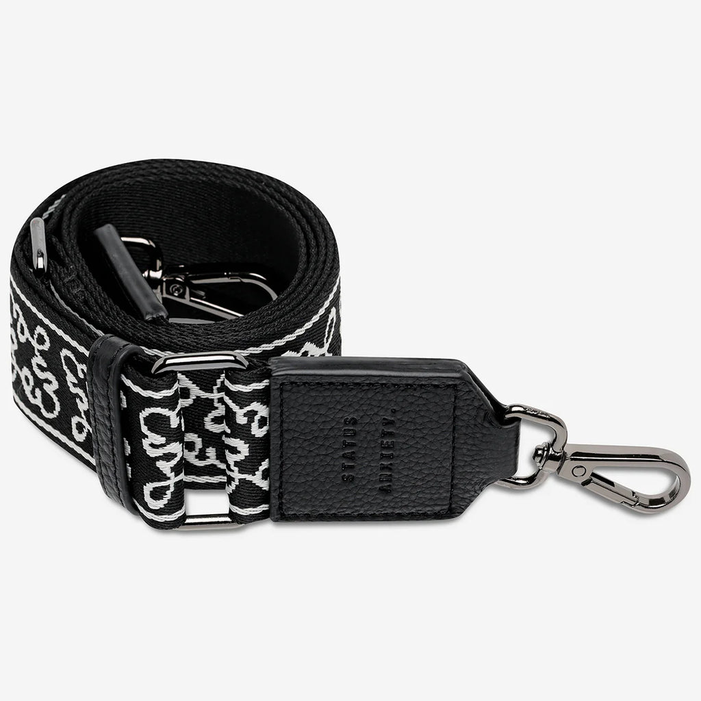 Jacquard Strap Medium - Black