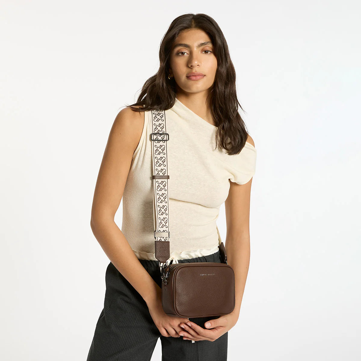 Jacquard Strap Medium - Cocoa