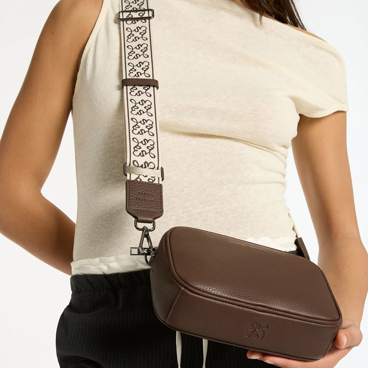 Jacquard Strap Medium - Cocoa