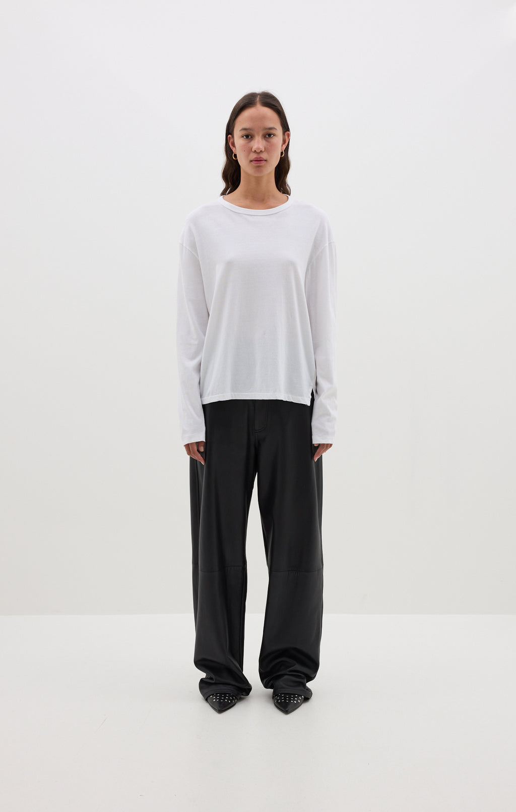 Boyfriend Heritage L/S T.Shirt - White
