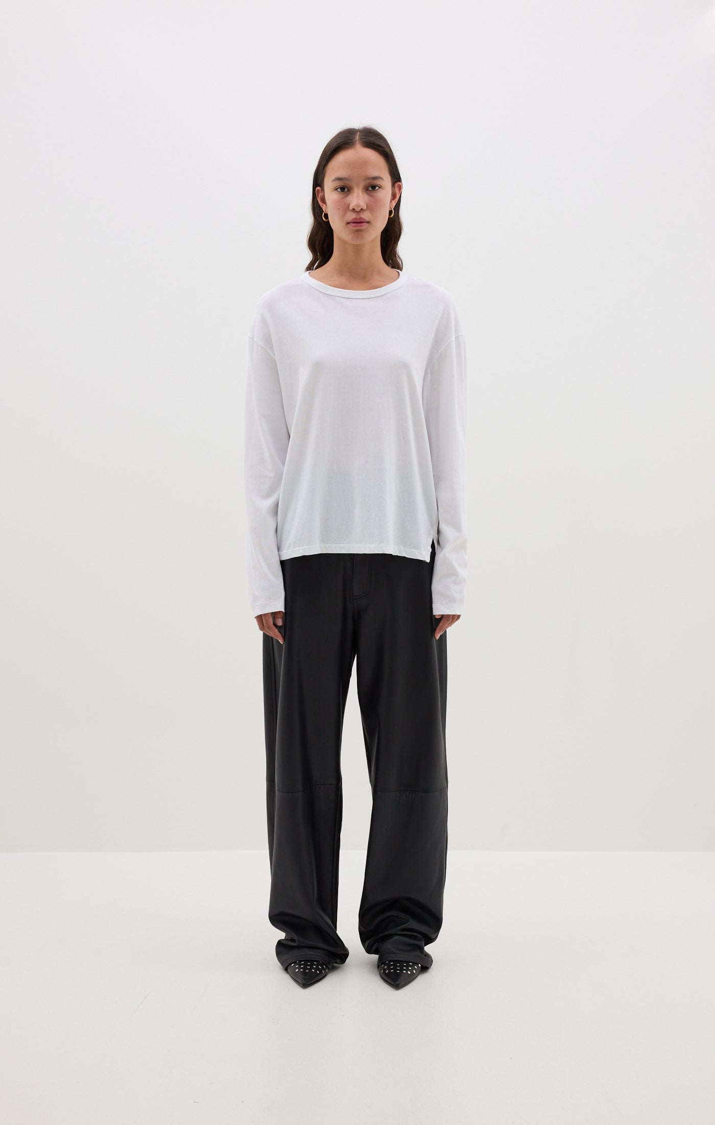 Boyfriend Heritage L/S T.Shirt - White