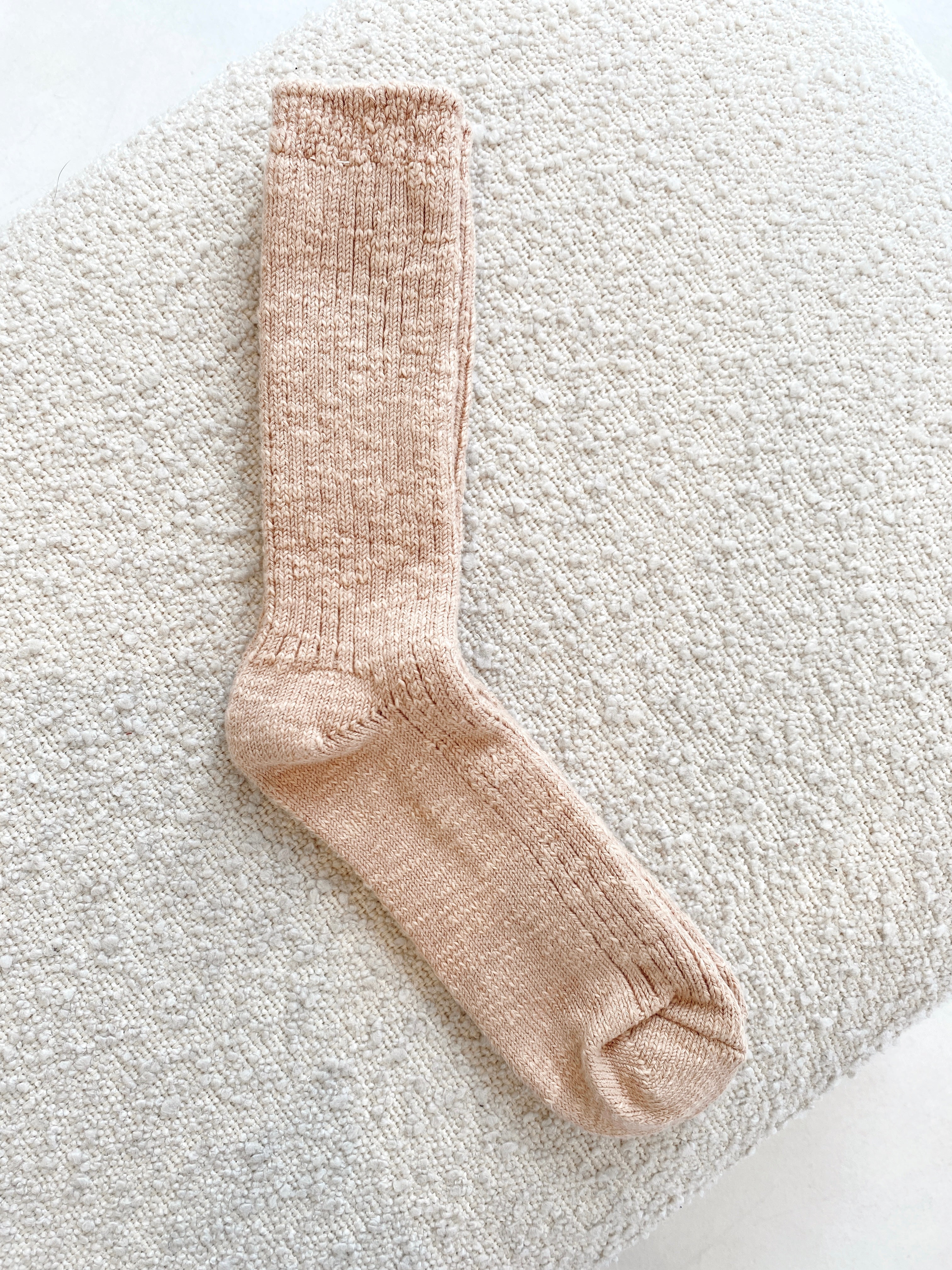 Cottage Socks - Peachy Keen